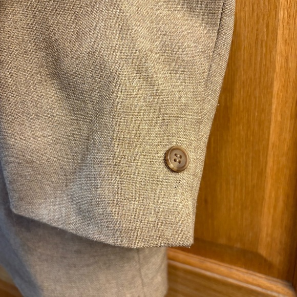 Levi’s Menswear Action Suit Set Jacket Blazer 44L Brown Vintage Mens Sport Coat - Picture 3 of 9